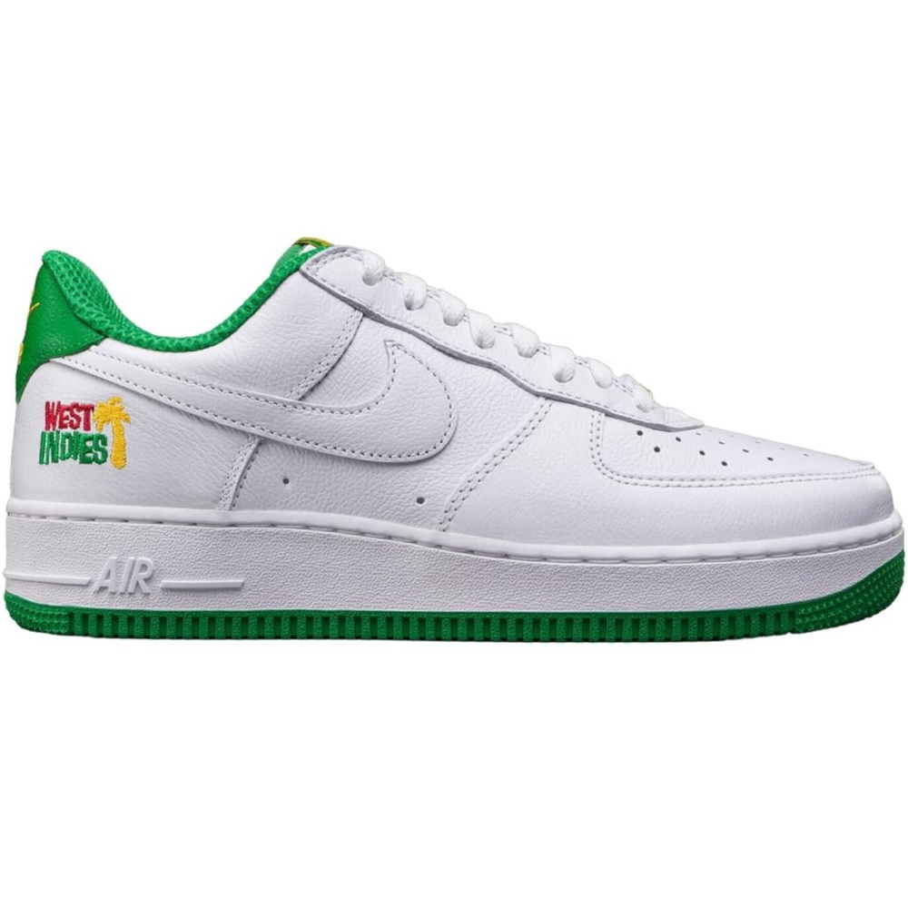 NIKE Air Force 1 Low West Indies 2022 white green yellow men's 6 (unisex)